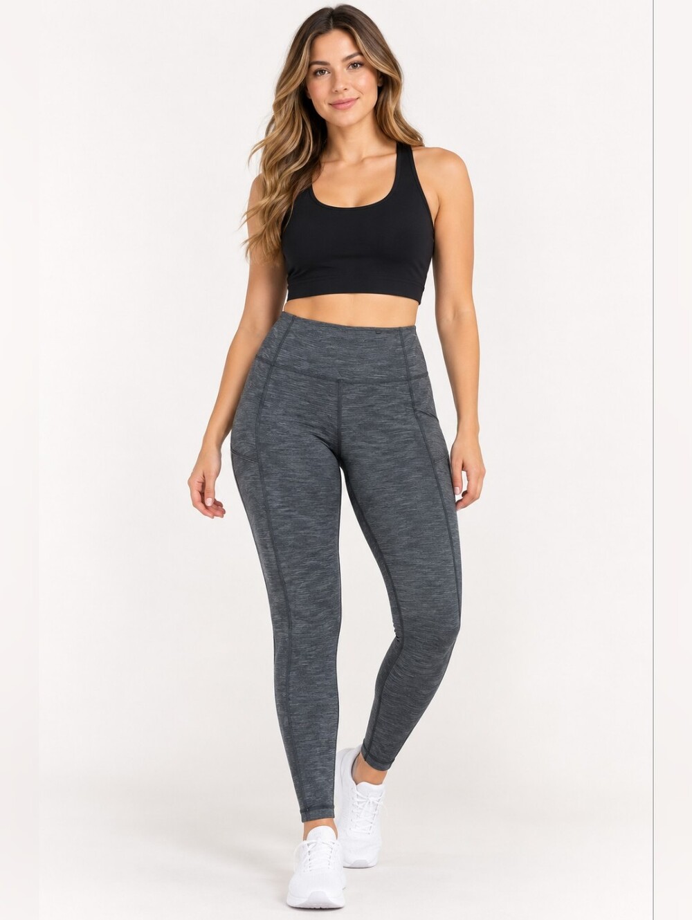 lululemon athletica Dark Heather Gray High-Rise Leggings